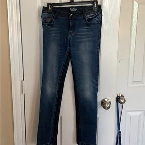 Dark And Light Blue Jeans